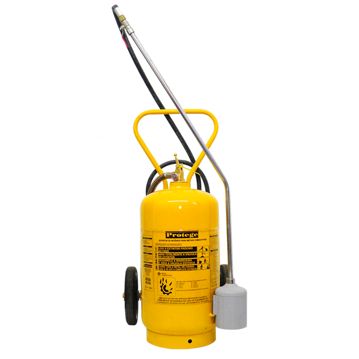 Extintor Classe D (Sobre rodas)